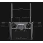 SIYI MK15 Mini HD Handheld Smart Controller Remote Control 15KM 1080P Low-Latency Radio System Agriculture